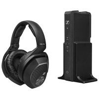 Sennheiser RS 175 Over-Ear Sound Isolating Wireless Headphones - Black