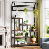 17 Stories Tall Plant Stand with Hooks