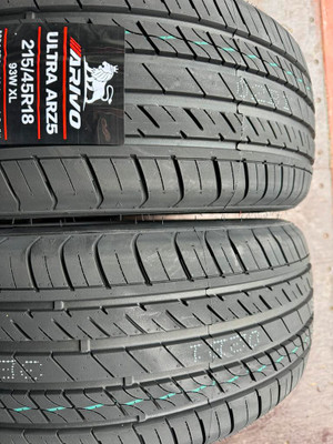 215/45R18 NEW SET ALL SEASON TIRES ARIVO 215/45/R18 TIRE 215 45 18 Kitchener Area Preview