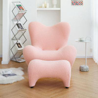 Orren Ellis Sherpa Blouce Fabric Armchair