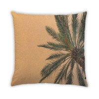 East Urban Home Plants Palm Tree 43 Throw Pillow
