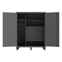 WFX Utility™ Cabinet, 7 Drawer, Hanger Bar, Pegboards