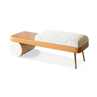 Everly Quinn Brookings Upholstered Bench