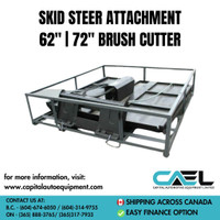 Brand new 72-Inch Beast: Top-Performing Rotary Brush Cutter for Skid Steer Power Clearing - Limited Stocks, call now!
