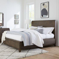 Union Rustic California King Solid Wood Low Profile Standard Bed