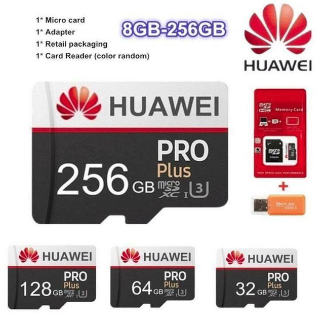 High Speed 512GB  256GB 128GB 64GB ( Now 2TB in Stock ) MicroSD Card Class 10 UHS-1 TF Memory Card ( in Stock ) in Other in Alberta