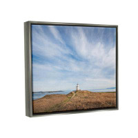 Beachcrest Home Nautical Lighthouse Beacon Framed On Canvas by Alan Majchrowicz
