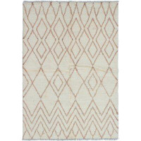 Isabelline One-of-a-Kind Grogan Hand-Knotted Brown/Beige 6' x 8'10" Wool Area Rug