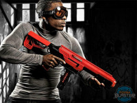 New - JET BLASTER FOAM DART GUN -- A safe way to have fun indoors and outdoors !   No damage - no injuries - just fun !!