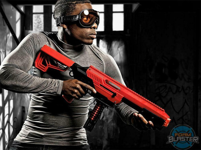 New - JET BLASTER FOAM DART GUN -- A safe way to have fun indoors and outdoors !   No damage - no injuries - just fun !! in Paintball