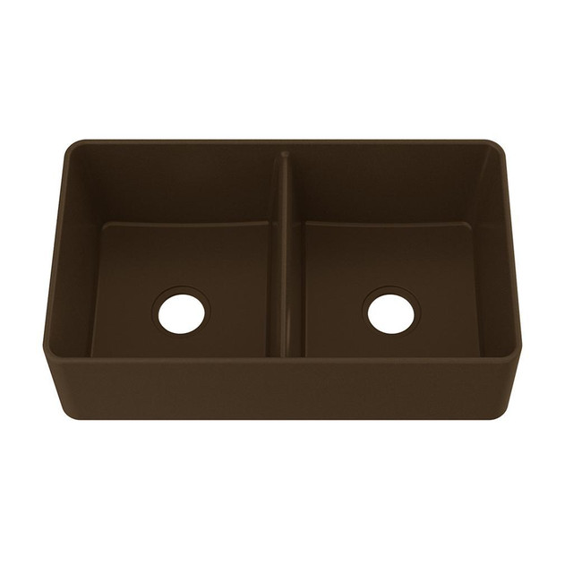 VOGRANITE Apron Front Undermount Kitchen Sink (50/50) - 33x19 x 9 - Available in 5 colors  Kaltenbach GS in Plumbing, Sinks, Toilets & Showers - Image 3