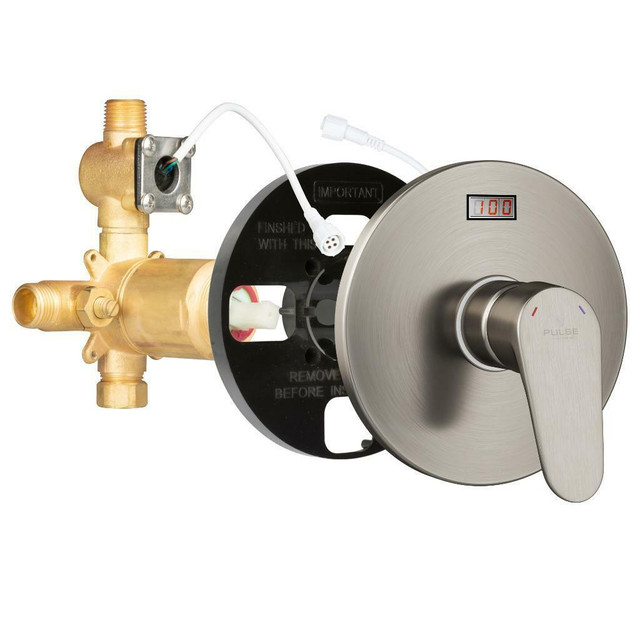PULSE ShowerSpas - Tru-Temp™ Pressure Balance Rough-In Valve and Trim Kit! (Chrome, Brushed Nickel & Oil Rubbed Bronze) in Plumbing, Sinks, Toilets & Showers - Image 3