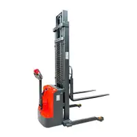 Full Powered drive Electric pallet Stacker straddle 1500 kg (3300 lbs) Lift 138 Model: STD-238E