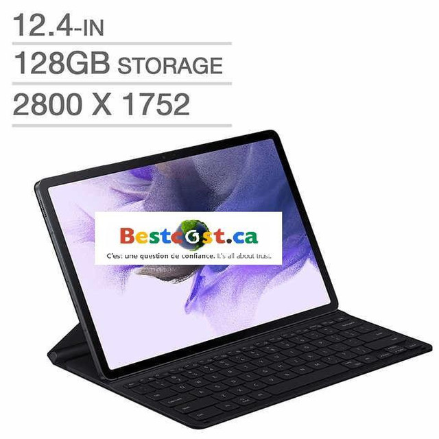 Samsung Galaxy Tab S8+ 12.4 INCH. 128GB With S-Pen &amp; Keyboard Cover - WE SHIP EVERYWHERE IN CANADA ! - BESTCOST.CA in iPads & Tablets