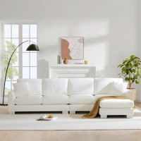 Latitude Run® 119*55" Modern Oversized Sectional Sofa