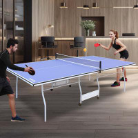 THKOTY Thkoty Foldable Indoor / Outdoor Table Tennis Table