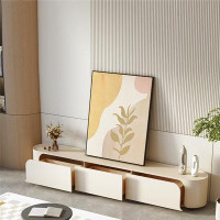 LORENZO TV cabinet Simple modern living room household small unit French cream style