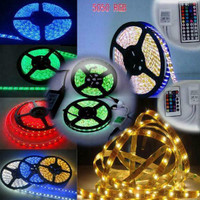 LED LIGHT 5050 RGB MULTI COLOR LED LIGHT STRIP  WATER PROOF WITH REMOTE AND POWER CONTROLER