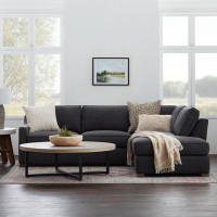 Joss & Main 109'' Wide Reversible Modular Sofa & Chaise
