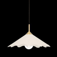 Hudson Valley  1 - Light Shaded Cone Pendant with No Secondary Or Accent Material Accents