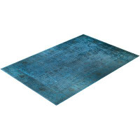 Isabelline Vibrance One-of-a-Kind 12' 0" x 17' 9" Area Rug in Jeans