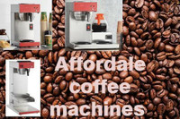 Affordable brand new plumb in coffee machines - 5 TO CHOOSE FROM - LIFE TIME PARTS WARRANTY  WTH COFFEE PROGERAM