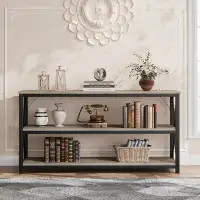 17 Stories 55" 3 - Tier Console Table