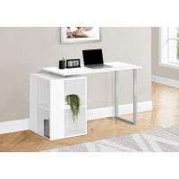 Latitude Run® Computer Desk 55"L White Left Or Right Facing