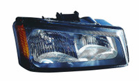 Head Lamp Passenger Side Chevrolet Avalanche 2003-2006 Without Cladding , Gm2503257V