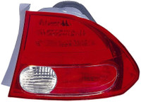 Tail Lamp Passenger Side Honda Civic Hybrid 2006-2008 High Quality , HO2801165