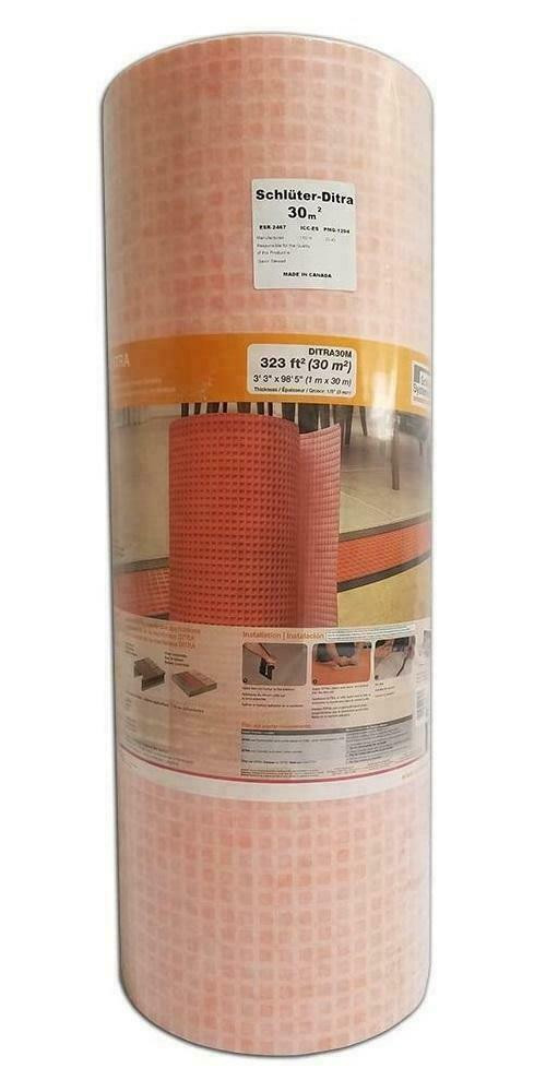 Schluter Systems Ditra Uncoupling &amp; Kerdi Waterproofing Membrane Rolls, Trays, Floor Heating, Mortars and much more in Floors & Walls - Image 2