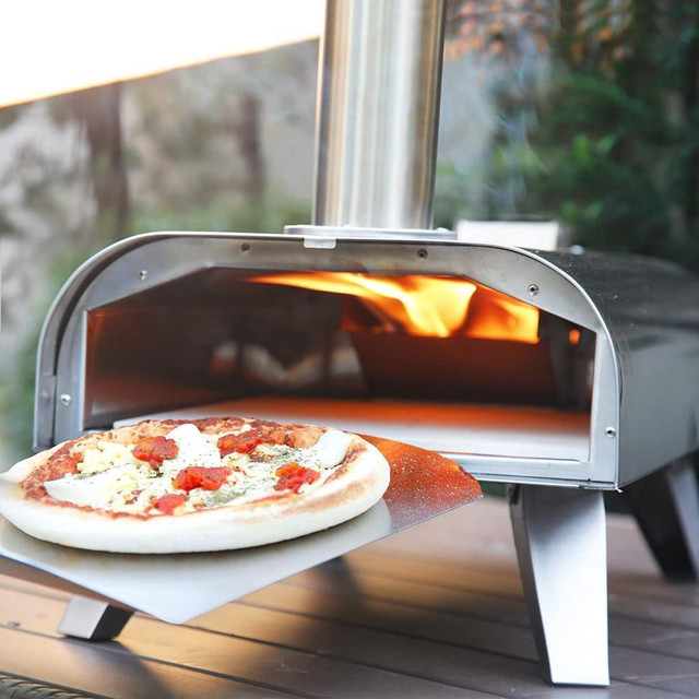 Pizza Ovens Wood Pellet Pizza Oven Wood Fired Pizza Maker Portable Stainless Steel Pizza Grill   FREE Delivery in Stoves, Ovens & Ranges - Image 3