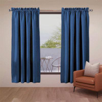 Eider & Ivory™ Window Curtain Panels For Bedroom - Thermal Insulated Room Darkening Curtain For Living Room , 30 Inch Wi