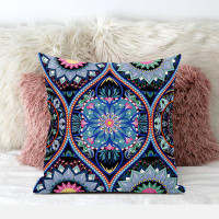 East Urban Home Bohemian Mandala Vector Broadcloth Indoor Outdoor Zippered Pillow