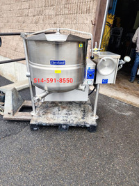 Cleveland 40 Gallon Tilting Gas Steam Pot Kettle / Marmite a Vapeur au GAZ PERFECT