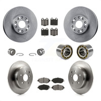 Front Rear Wheel Bearings Disc Brake Rotors And Pads Kit (10Pc) For 2001-2005 Lexus IS300 KBB-106875