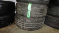 225 45 18 2 Michelin Premier Used A/S Tires With 95% Tread Left