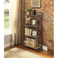 Williston Forge Modern 4 Tier Bookshelf - Stylish Storage Solution For Any Room