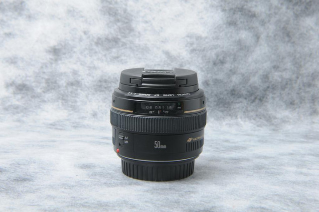 Canon EF 50mm F/1.4 USM ULTRASONIC- Used (ID: 1580)   BJ Photo- Since 1984 in Cameras & Camcorders - Image 2