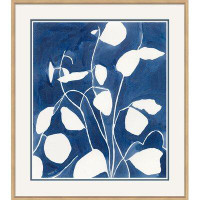 Soicher Marin 'Indigo Plant' by Susan Hable - Picture Frame Painting on Paper