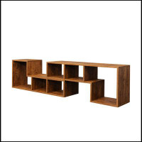Millwood Pines Double L-Shaped TV Stand,Display Shelf,Bookcase for Home Furniture