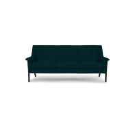 Red From The House Of Scalamandre Arlo 82" Flared Arm Sofa with Reversible Cushions