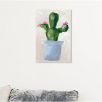 Bungalow Rose Cactus Power by Oliver Gal - Wrapped Canvas Print