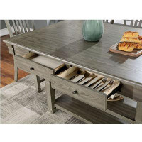 Gracie Oaks Millfield Counter Height 60'' Dining Table