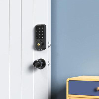 suming Smart Front Door Lock Set With Knob Keyless Entry Digital Keypad Deadbolt