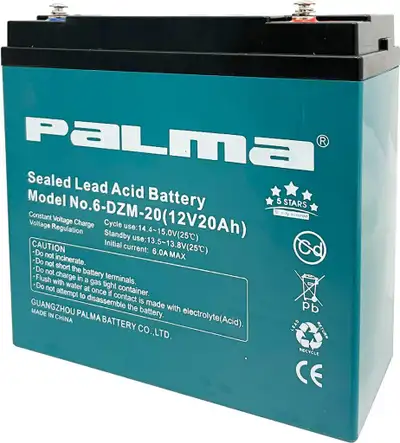 Replacement Batteries For E-Bikes!  New - 12 VOLT - 20 AMP HOUR RECHARGEABLE SEALED LEAD ACID BATTERY