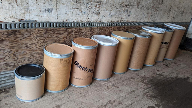 Cardboard Fibre Shipping and Storage Barrels, and Drums in Storage Containers - Image 3