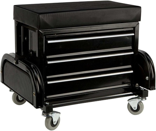 NEW 3 DRAWER ROLLING TOOL CHEST & MAGNETIC SIDE TRAY WT00200 in Other in Regina