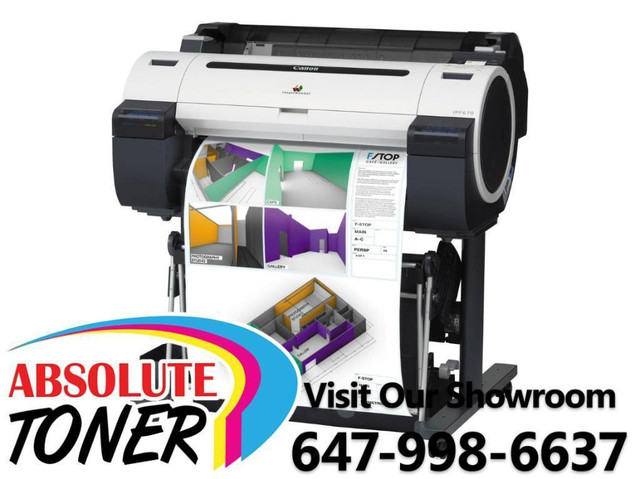 $75/Month NEW DEMO UNIT- 36'' INCH Canon ImagePROGRAF iPF770 Graphic Color Large Format Printer optional Scanner * NEW * in Printers, Scanners & Fax in Ontario - Image 4