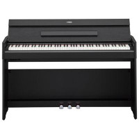 Yamaha ARIUS Slim 88-Key Weighted Action Digital Piano with Stand & 3 Pedals (YDPS55) - Black
